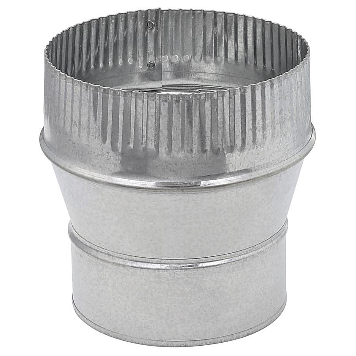 Imperial GV1358 5 in. Dia. x 6 in. Dia. Galvanized Steel Furnace Pipe Reducer