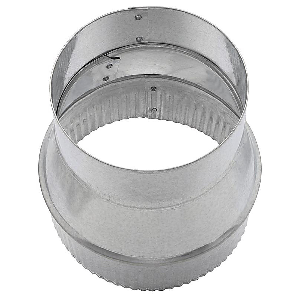 Imperial GV1358 5 in. Dia. x 6 in. Dia. Galvanized Steel Furnace Pipe Reducer