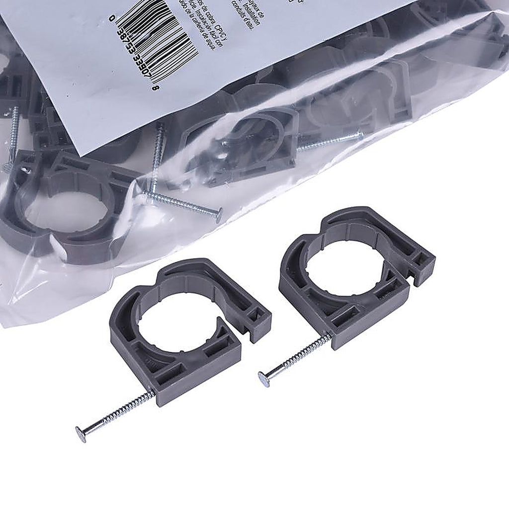 Oatey 33910 Polypropylene Pipe Clamps 1/2" 12PK