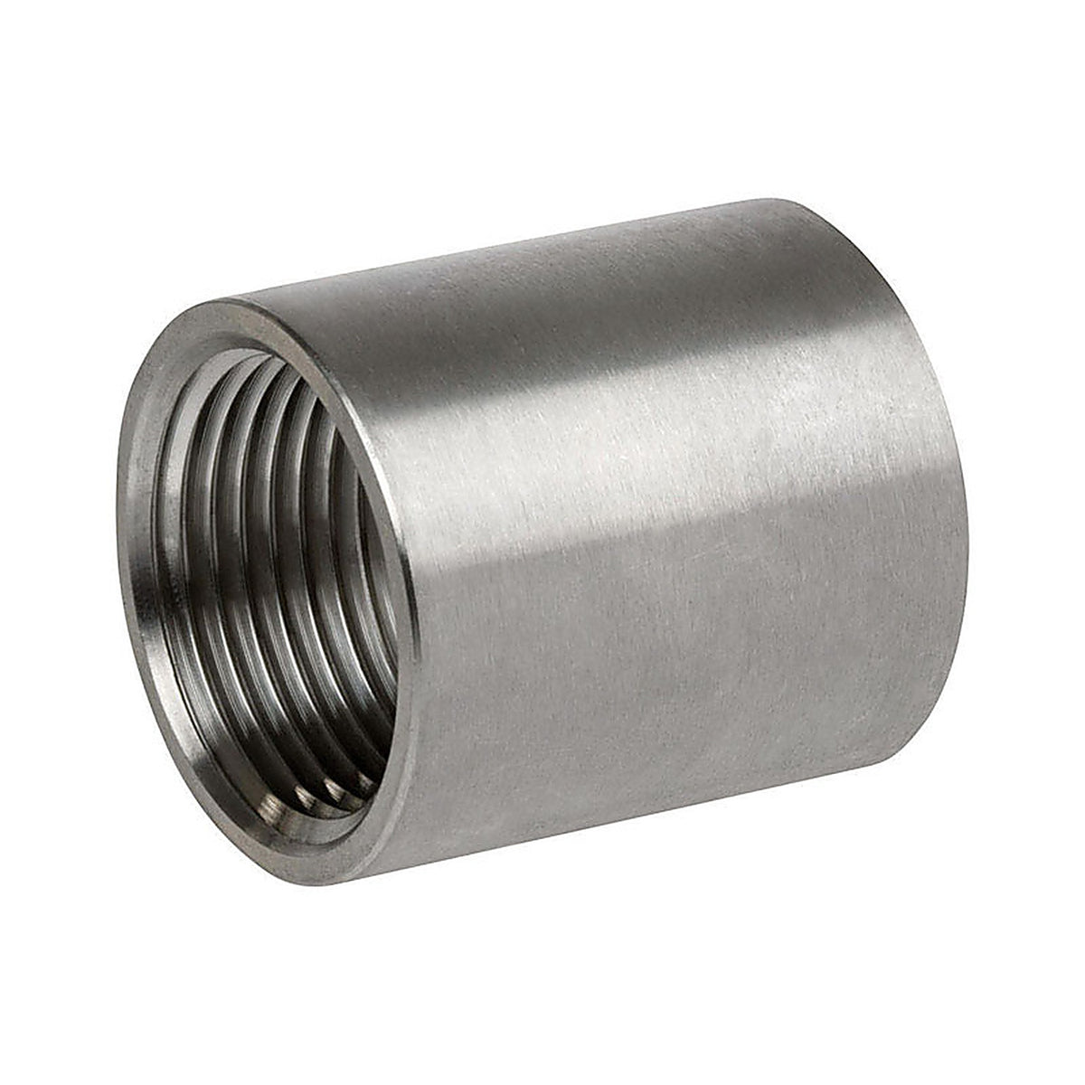 Smith-Cooper 4638100280 2 in. FPT x 2 in. Dia. FPT Stainless Steel Coupling