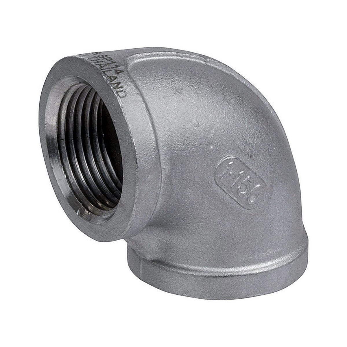 Smith-Cooper 4638100480 2 in. FPT x 2 in. Dia. FPT Stainless Steel Elbow