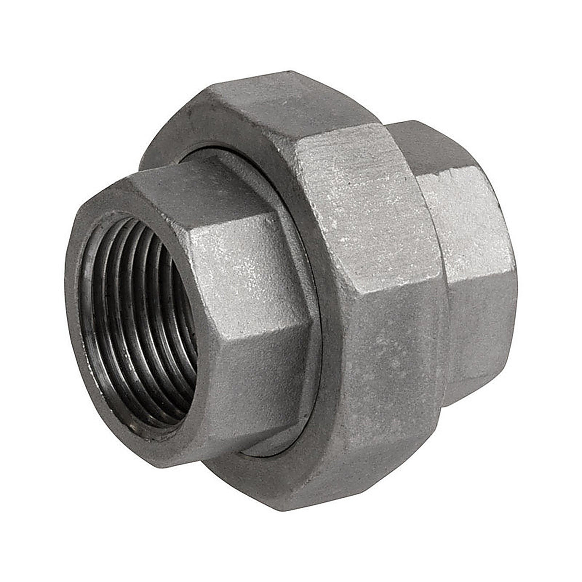 Smith-Cooper 4638102670 1-1/2 in. FPT x 1-1/2 in. Dia. FPT Stainless Steel Union