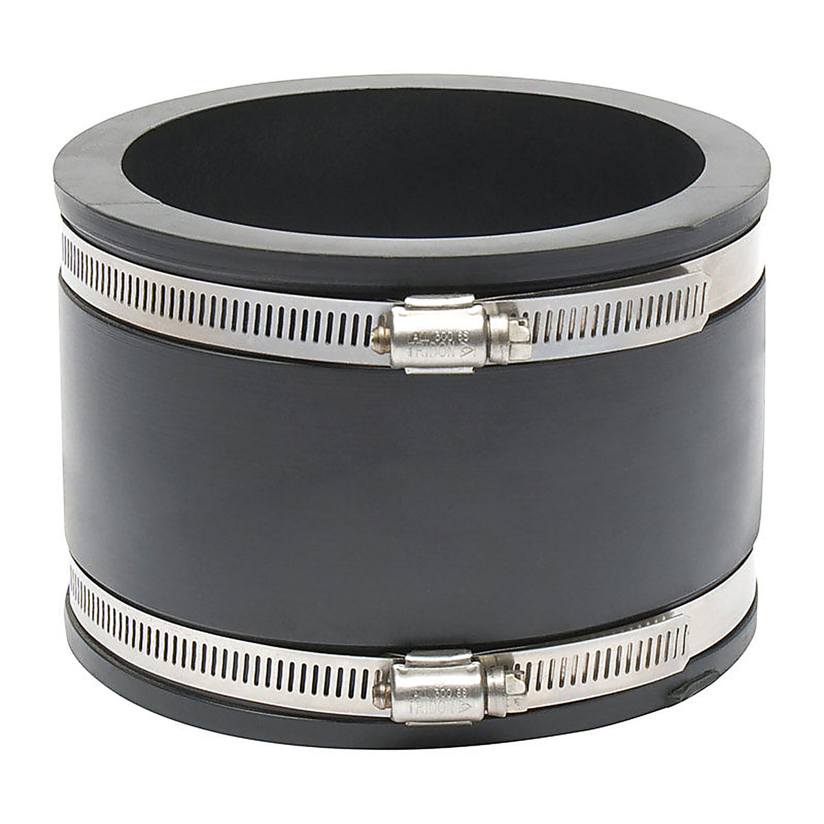 Fernco P1001-44 Schedule 40 4 in. Hub x 4 in. Dia. Hub PVC Flexible Coupling