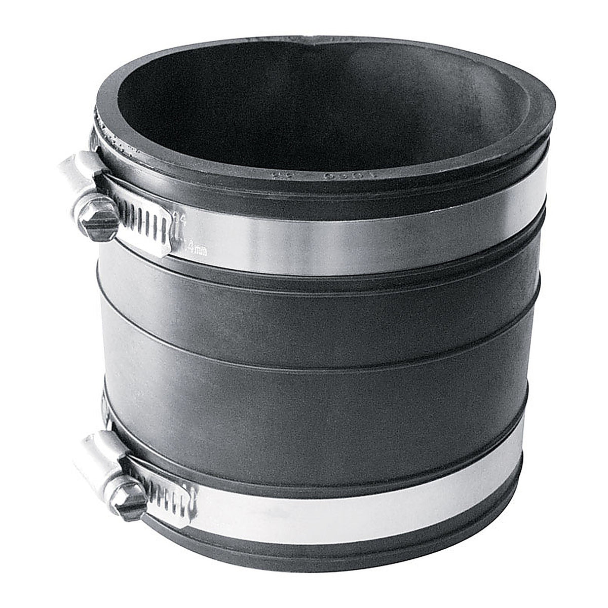 Fernco P1060-33 Schedule 40 3 in. Socket x 3 in. Dia. Socket PVC Flexible Coupling