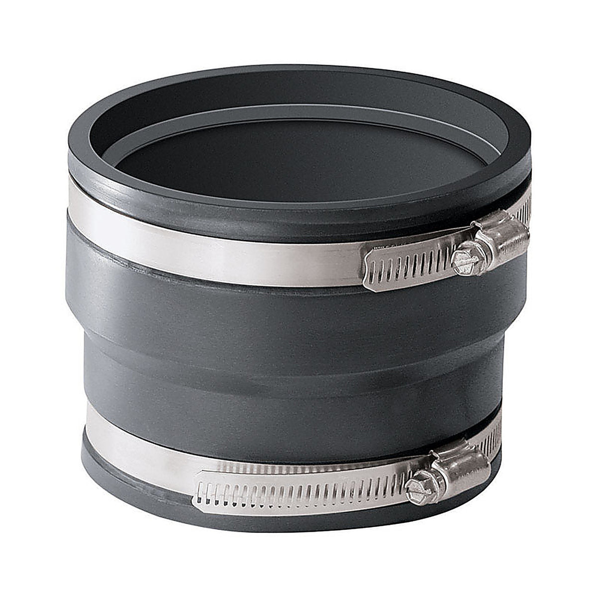 Fernco P1070-33 Schedule 40 3 in. Hub x 3 in. Dia. Hub PVC Flexible Coupling