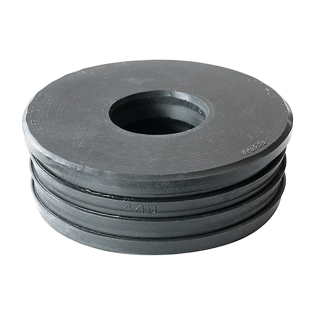 Fernco P44U-139 Schedule 40 4 in. Compression x 1-1/2 in. Dia. Compression PVC Donut Fitting