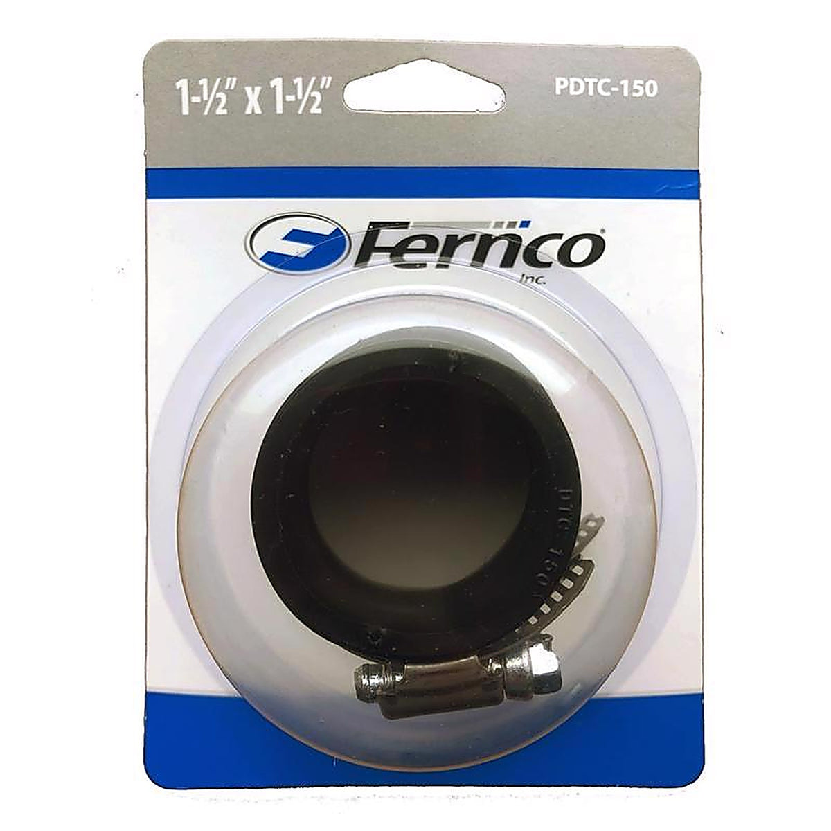 Fernco PDTC-150 Schedule 40 1-1/2 in. Hub x 1-1/4 in. Dia. Hub PVC Connector