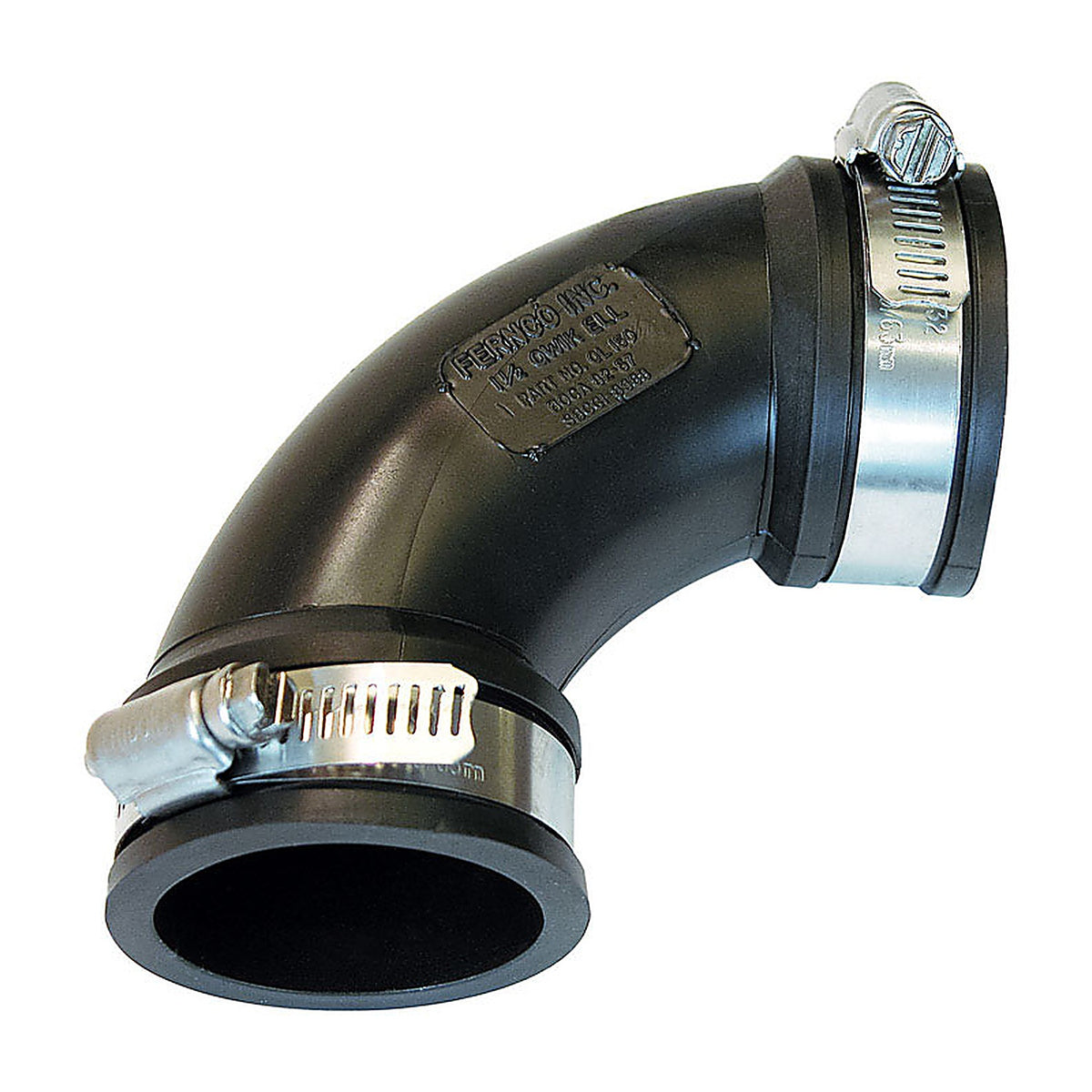 Fernco PQL-150 Schedule 40 1-1/2 in. Hub x 1-1/2 in. Dia. Hub PVC Elbow