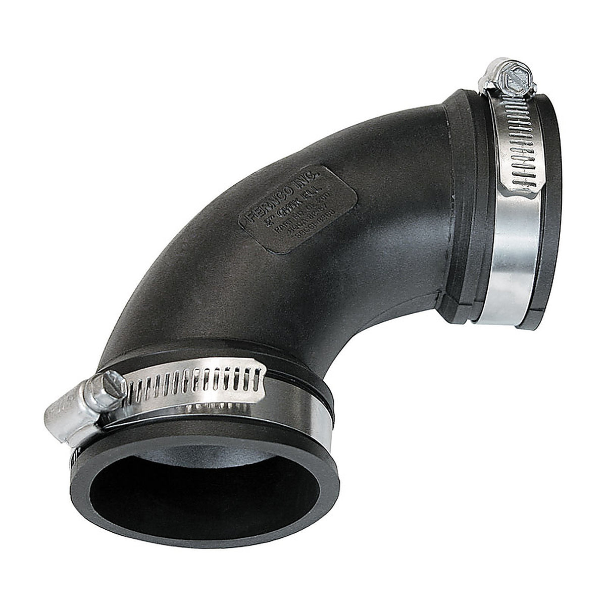 Fernco PQL-200 Schedule 40 2 in. Hub x 2 in. Dia. Hub PVC Elbow