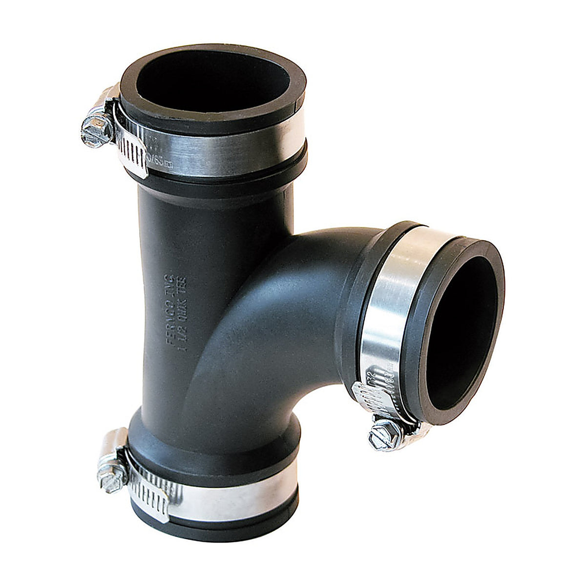 Fernco PQT-150 Schedule 40 1-1/2 in. Hub x 1-1/2 in. Dia. Hub PVC Tee