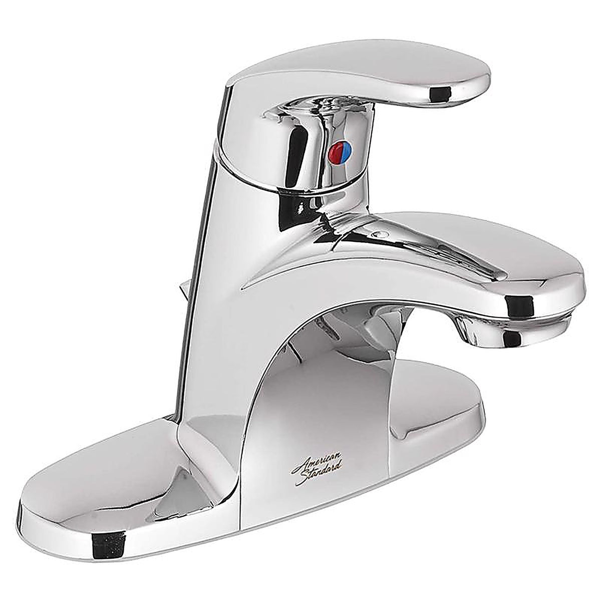 American Standard 9091110.002 Cadet Chrome Single Handle Lavatory Faucet 4 in.