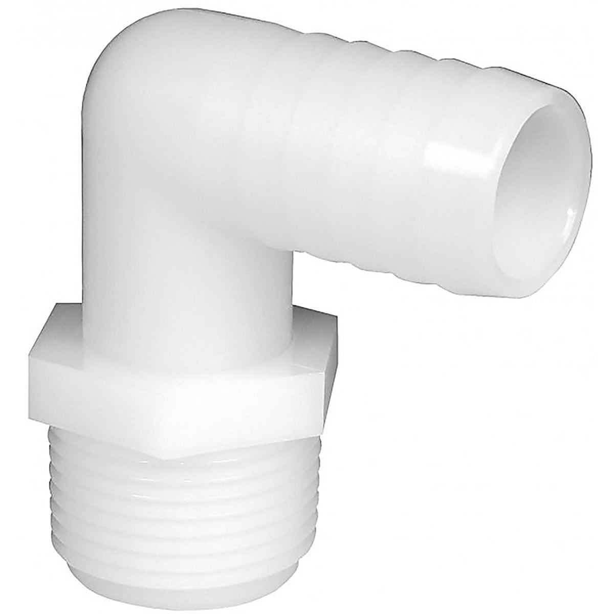 Anderson CBEL1212BG1 Green Leaf 1/2 in. MPT x 1/2 in. Dia. Barb Nylon Elbow