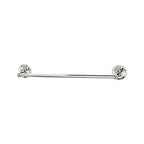 OakBrook 355-0101 Polish Chrome Towel Bar 18 in. L Zinc