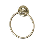 OakBrook 355-0504 Brushed Nickel Towel Ring Zinc