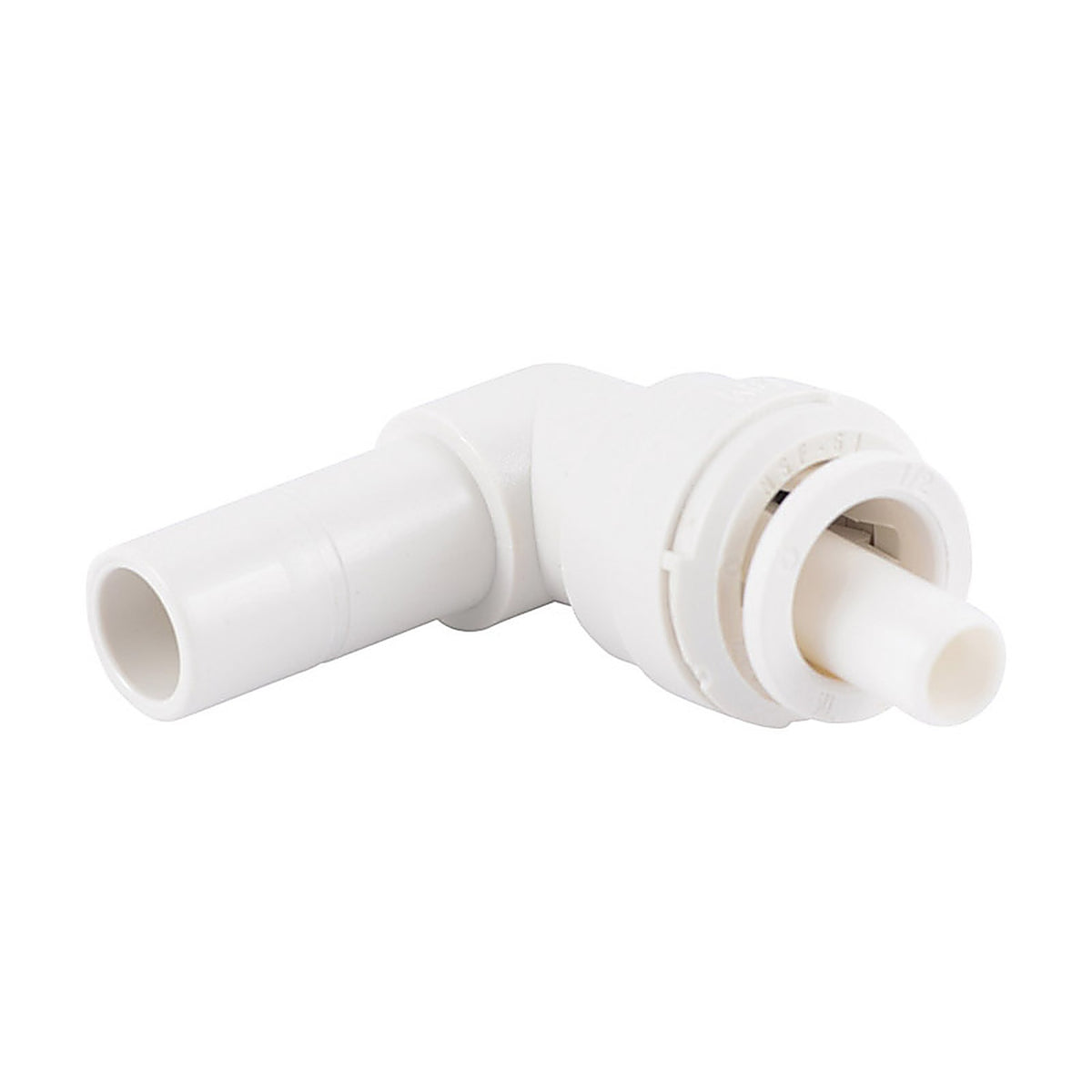 Sharkbite 25679 Quick Connect Push to Connect 3/8 in. CTS x 3/8 in. Dia. CTS Stackable Elbow