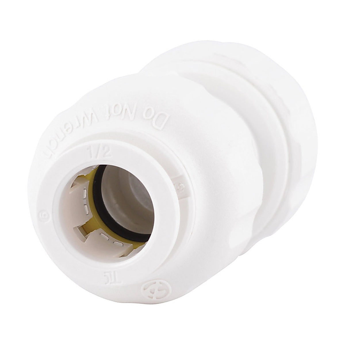 Sharkbite 25626 Quick Connect Push to Connect 3/8 in. CTS x 3/8 in. Dia. CTS Union Connector