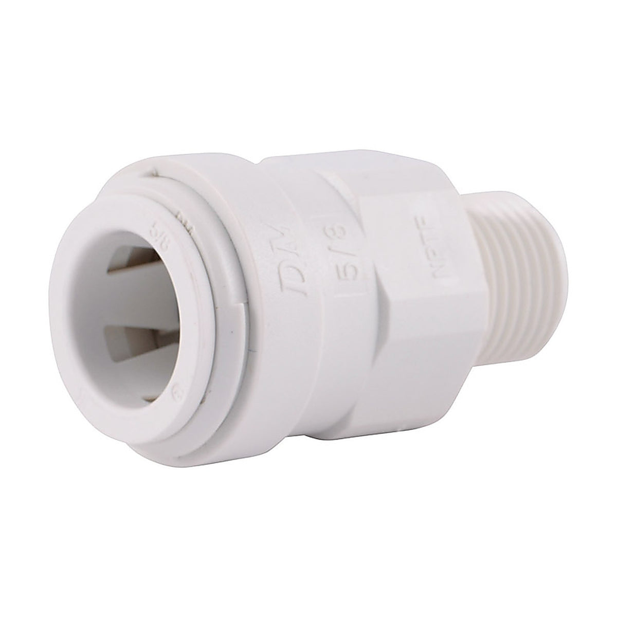 Sharkbite 25627 Quick Connect Push to Connect 1/2 in. CTS x 3/8 in. Dia. NPT Male Connector
