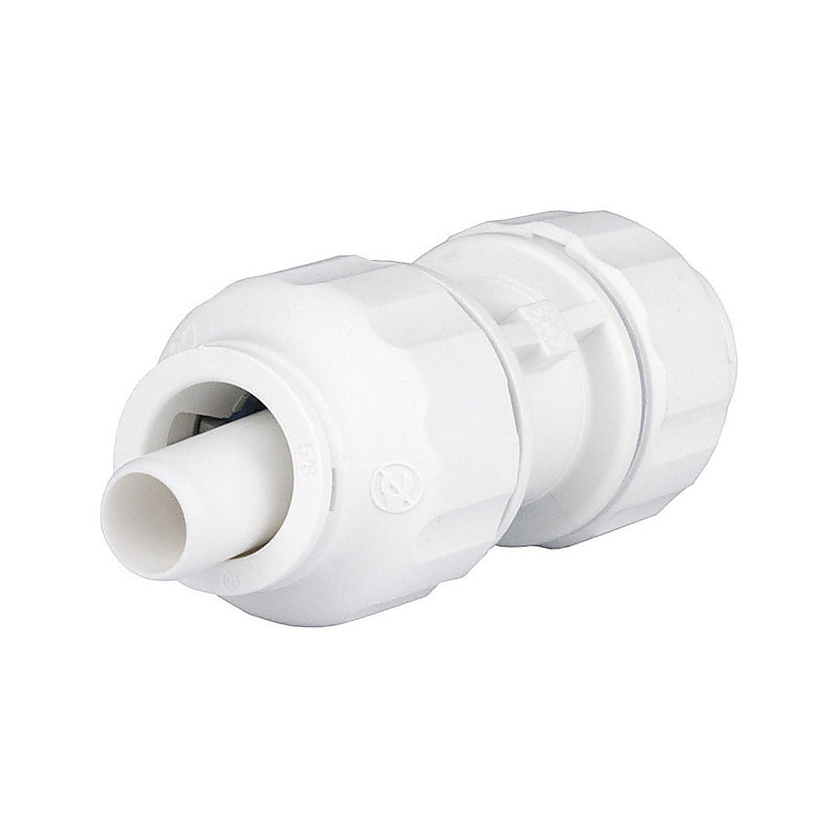 Sharkbite 25639 Quick Connect Push to Connect 1/2 in. CTS x 1/2 in. Dia. CTS Union Connector