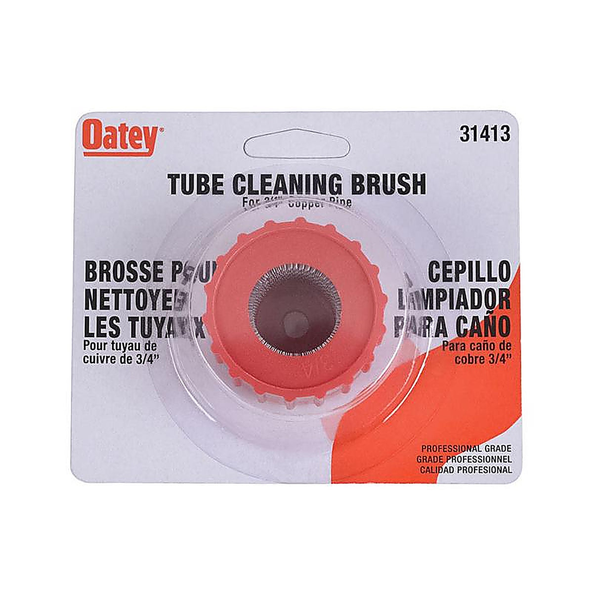 Oatey 31413 Tube Cleaning Brush 3/4" 1/Pack