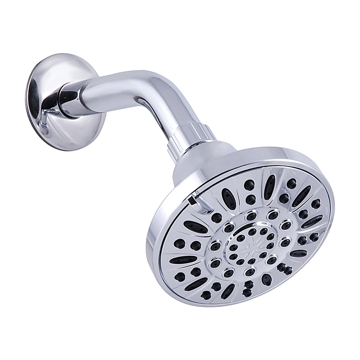 OakBrook 520 A3355CCP-WS Chrome PVC 3 settings Wallmount Showerhead 1.8 gal.