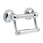 Delta DF704PC 5 in. L Polished Chrome Stainless Steel Toilet Paper Holder with Assist Bar