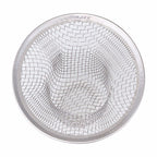 Whedon DP60C Drain Protector 2-3/4 in. Dia. Chrome Stainless Steel Bathtub Hair Catcher