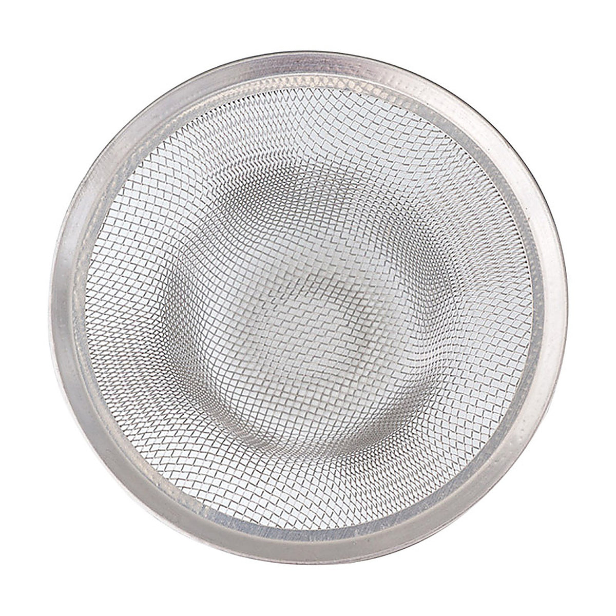 Whedon DP80C Drain Protector 3-1/2 in. Dia. Chrome Stainless Steel Shower Drain Strainer