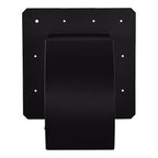 Imperial VT0640 R2 9 in. L x 4 in. Dia. Black/Silver Aluminum Roof Cap with Collar