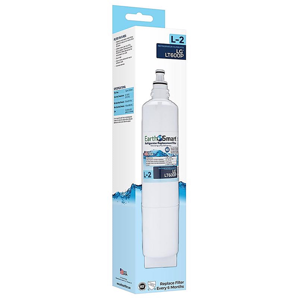 Earth Smart 102617 L-2 Refrigerator Replacement Filter For LG LT600P