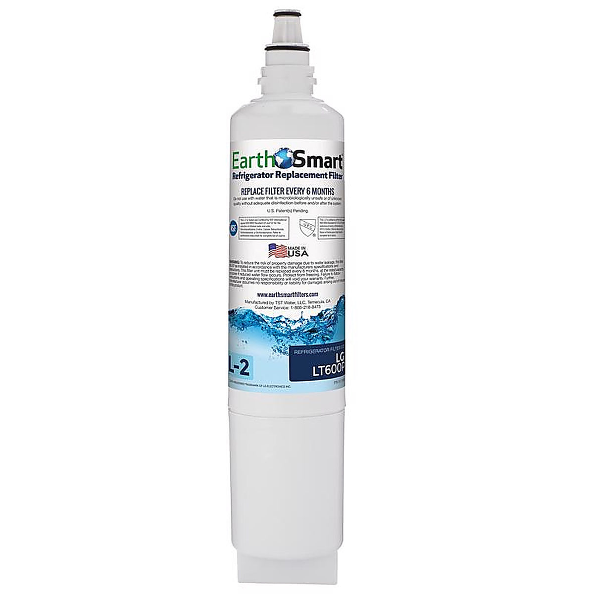 Earth Smart 102617 L-2 Refrigerator Replacement Filter For LG LT600P
