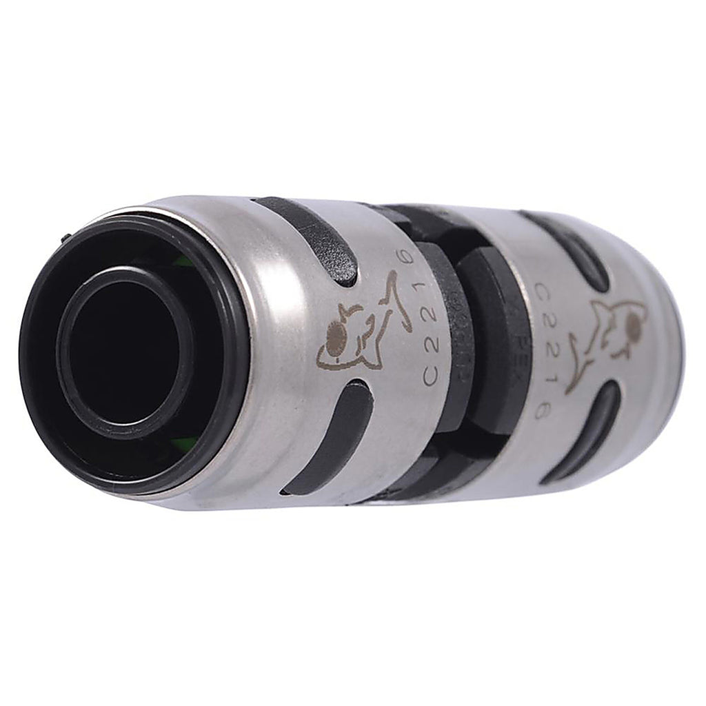 Sharkbite K020A EvoPEX 1 in. Push x 1 in. Dia. Push Plastic Coupling