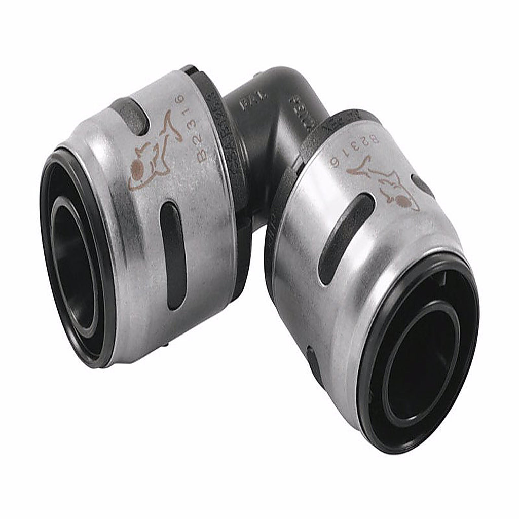 Sharkbite K256A6 EvoPEX 3/4 in. Push x 3/4 in. Dia. Push Plastic Elbow