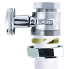 Plumb Pak PP2887EZ 5/8 in. Compression x 3/8 in. Compression Brass Straight Valve