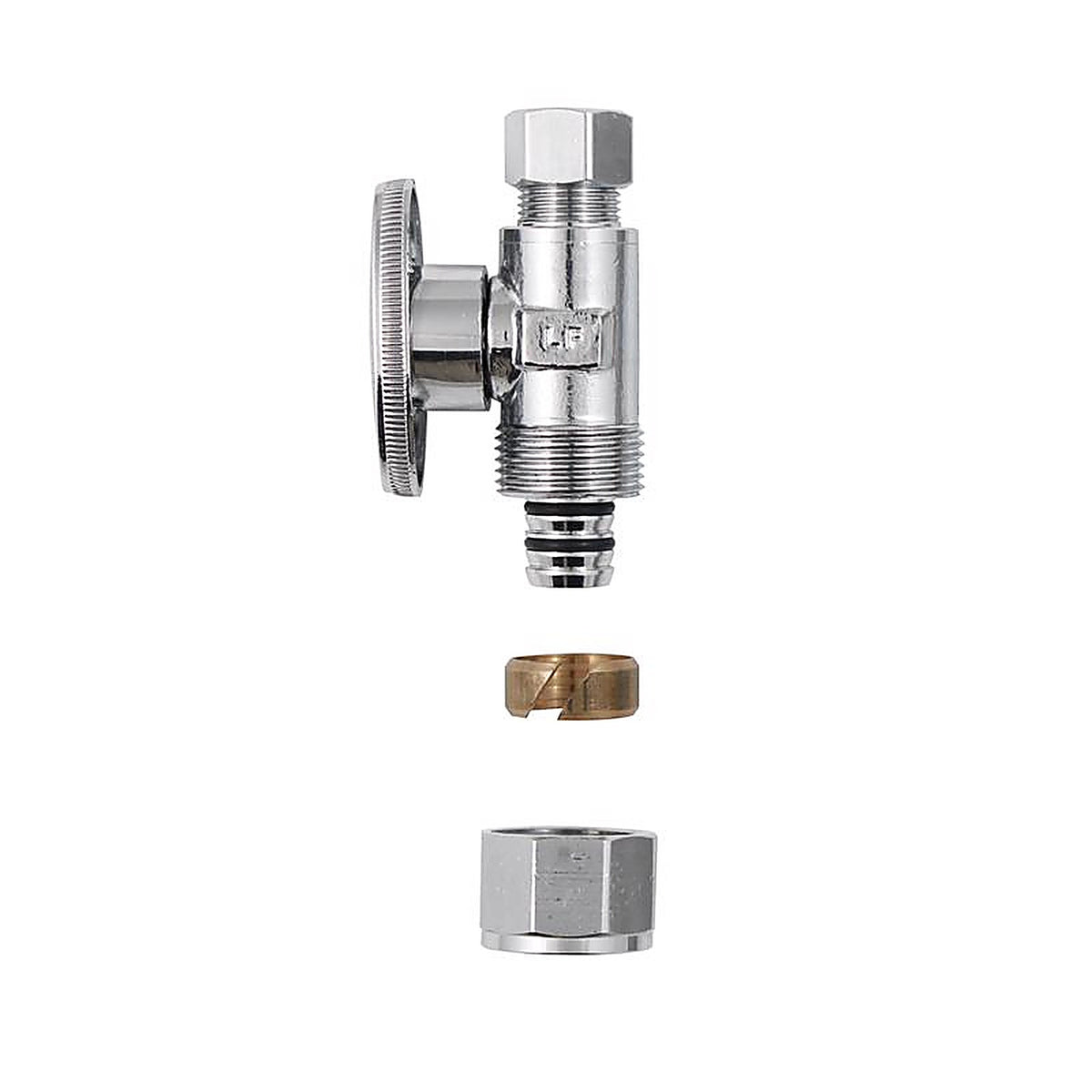 Plumb Pak PP2887EZ 5/8 in. Compression x 3/8 in. Compression Brass Straight Valve