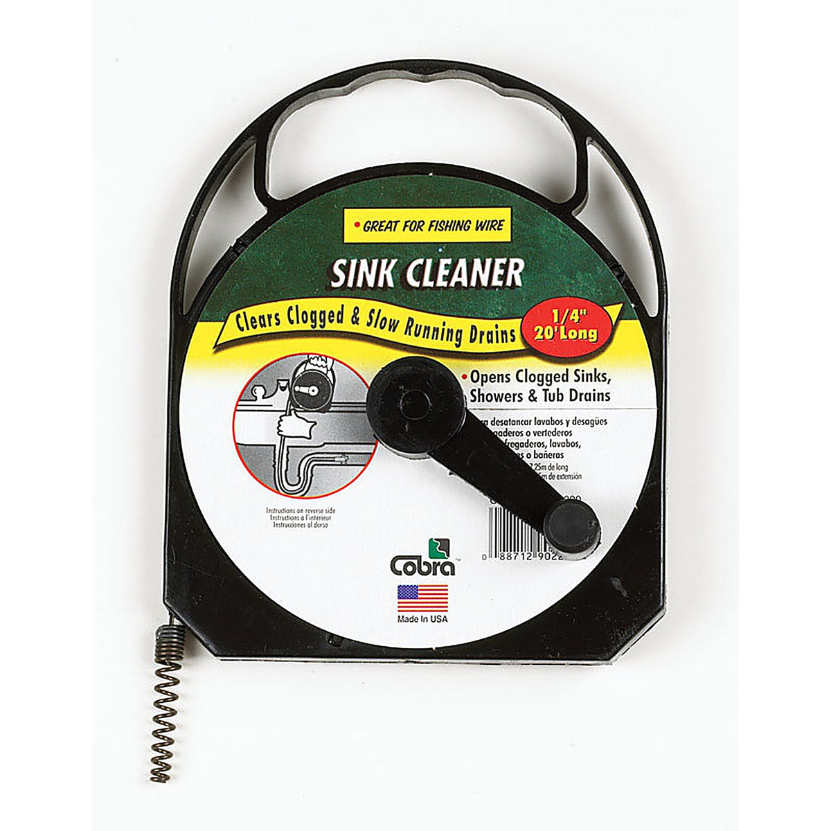 Cobra 90220 20 ft. L Sink Cleaner