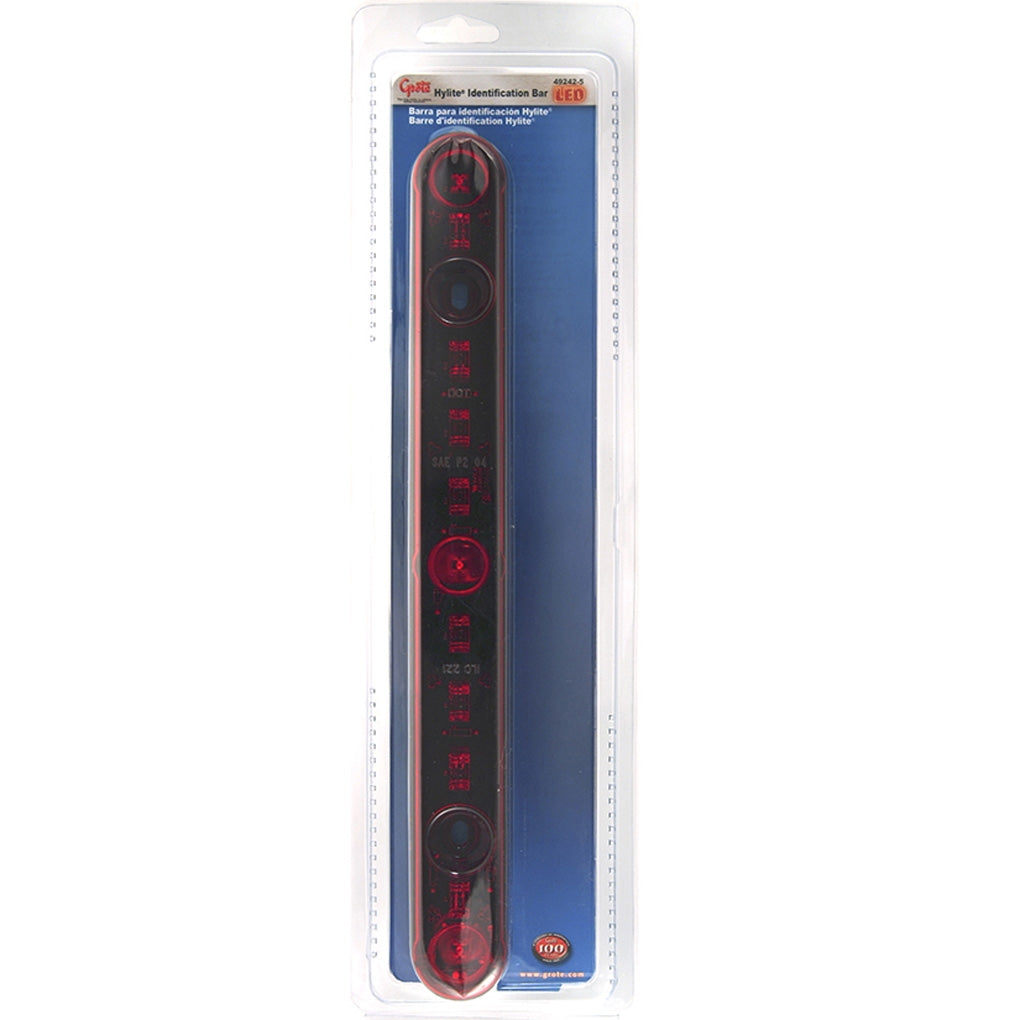 Grote 49242-5 Red LED 15" Bar Low Profile