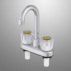 Home Plus 355101 Two Handle Chrome Bar Faucet