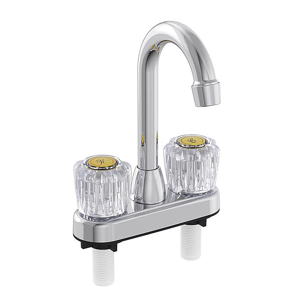 Home Plus 355101 Two Handle Chrome Bar Faucet