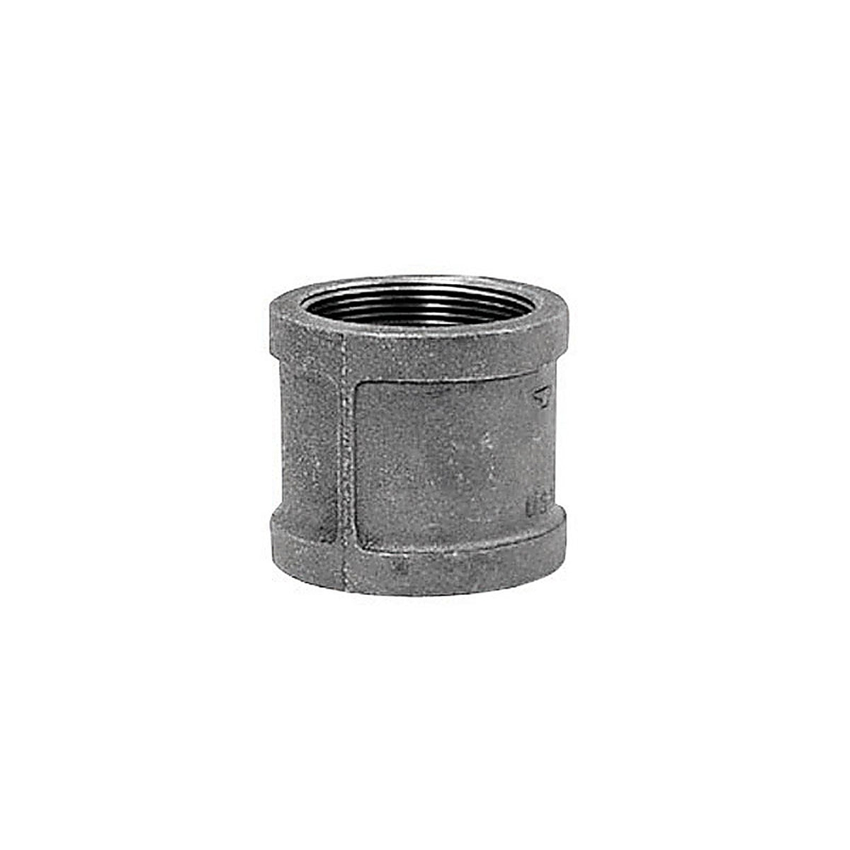 Anvil 8700133104 1/2 in. FPT x 1/2 in. Dia. FPT Black Malleable Iron Coupling