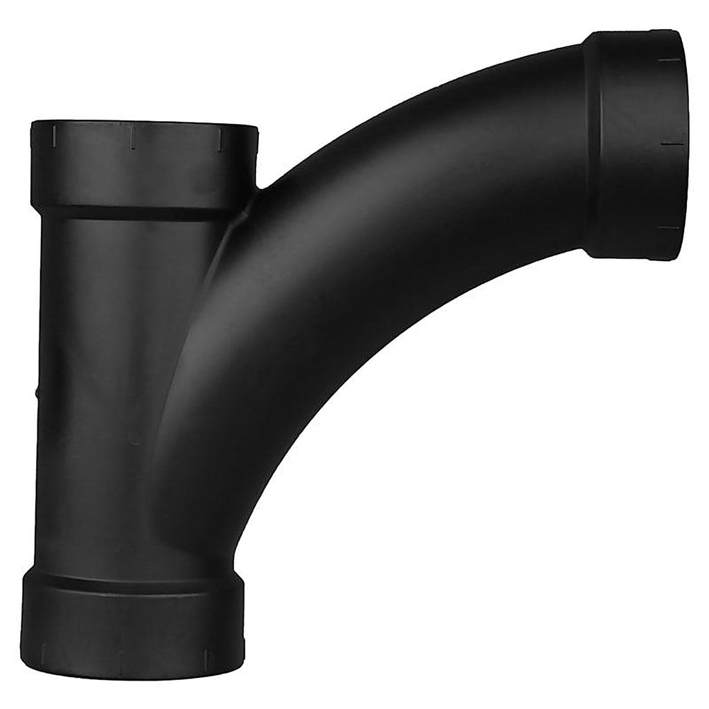 Charlotte Pipe ABS005011200 4 in. Hub x 4 in. Dia. Hub ABS Wye