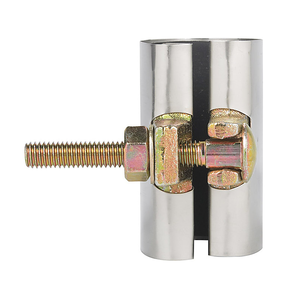 Mueller 160-606 1-1/4 in. Galvanized 430 Stainless Steel Pipe Repair Clamp