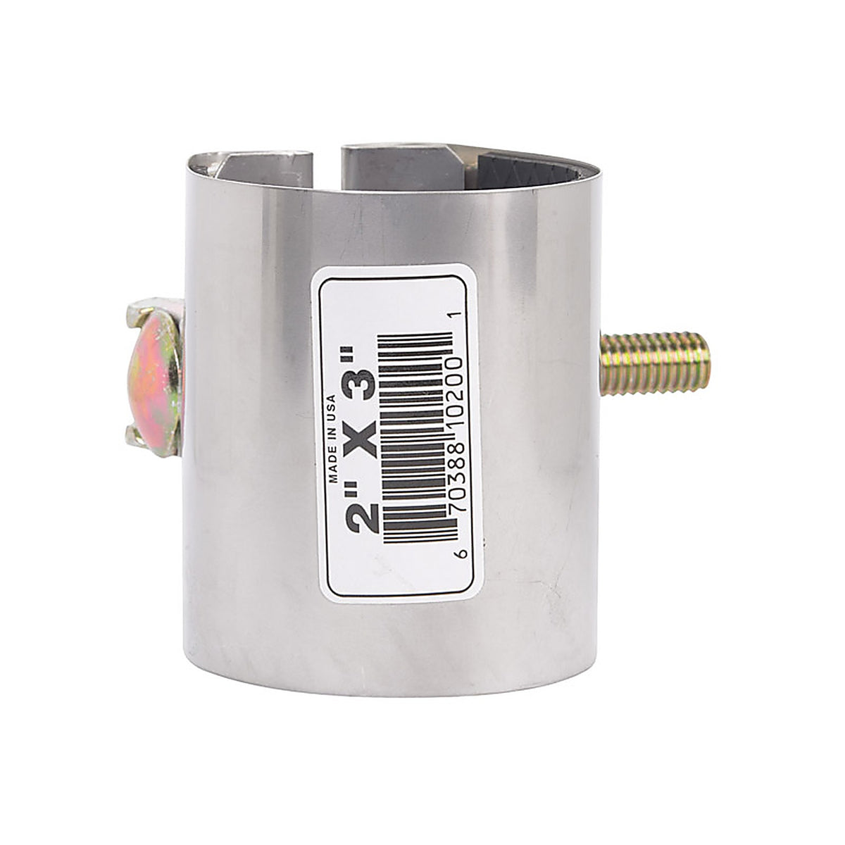 Mueller 160-608 2 in. Galvanized 430 Stainless Steel Pipe Repair Clamp