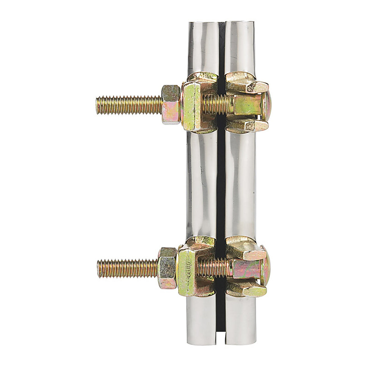 Mueller 160-704 3/4 in. Galvanized 430 Stainless Steel Pipe Repair Clamp