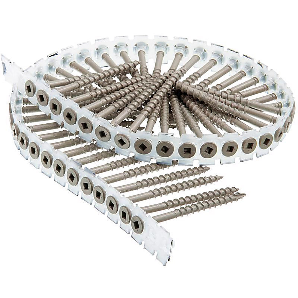 Senco 08D250W DuraSpin No. 8 x 2-1/2 in. L Square Square Head Deck Screws 800/Pack