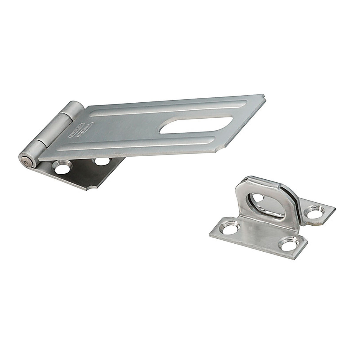 National Hardware N348-268 Stainless Steel 4-1/2 in. L Safety Hasp 1/Pack