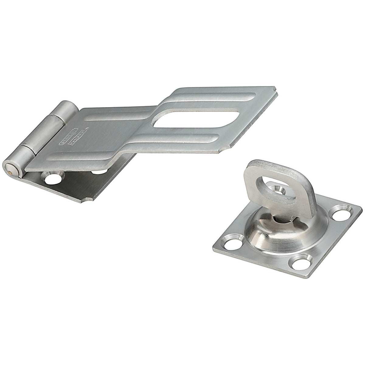 National Hardware N348-854 Stainless Steel 4-1/2 in. L Safety Hasp 1/Pack