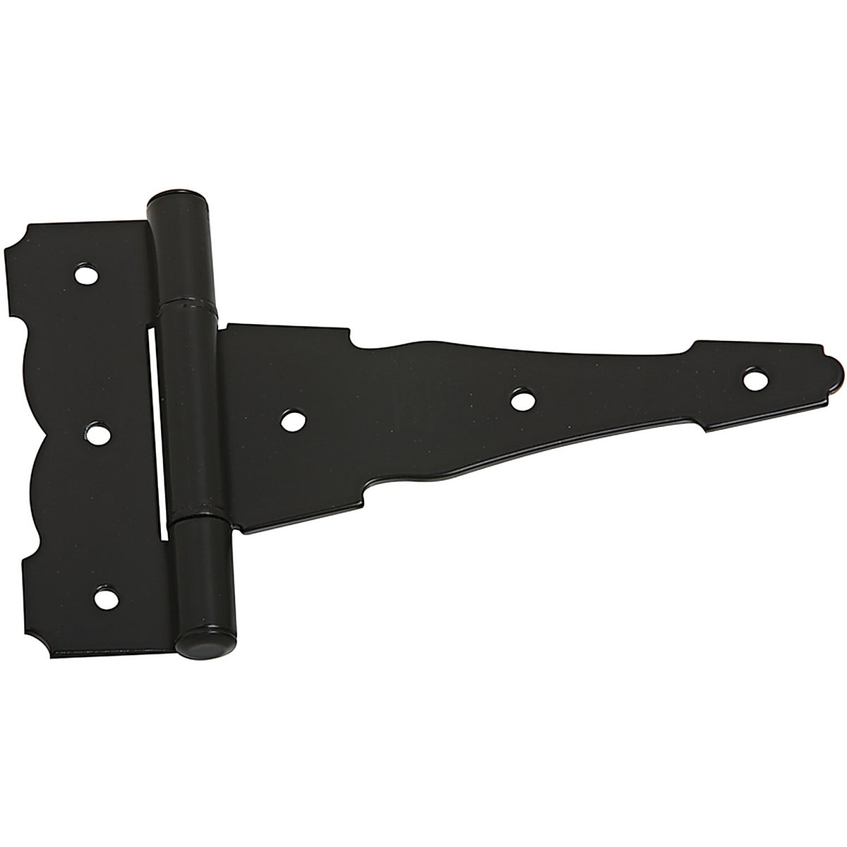 National Hardware N109-042 3/32 in. W x 6 in. L Black Steel Ornamental T Hinge 1/Pack