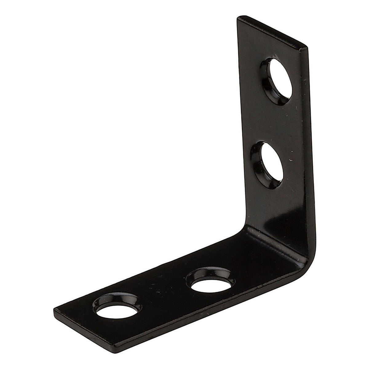 National Hardware N266-480 1.5 in. H x 0.625 in. W x 0.08 in. D Black Steel Inside Corner Brace