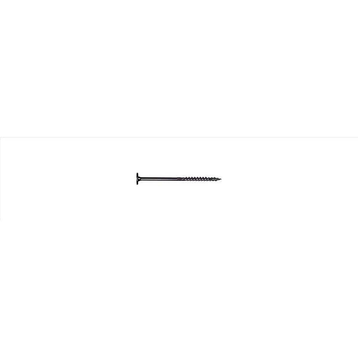 Simpson Strong-Tie SDWS22512DBBR12 No. 10 x 5-1/2 in. L Lobe Black Wood Screws 12/Pack