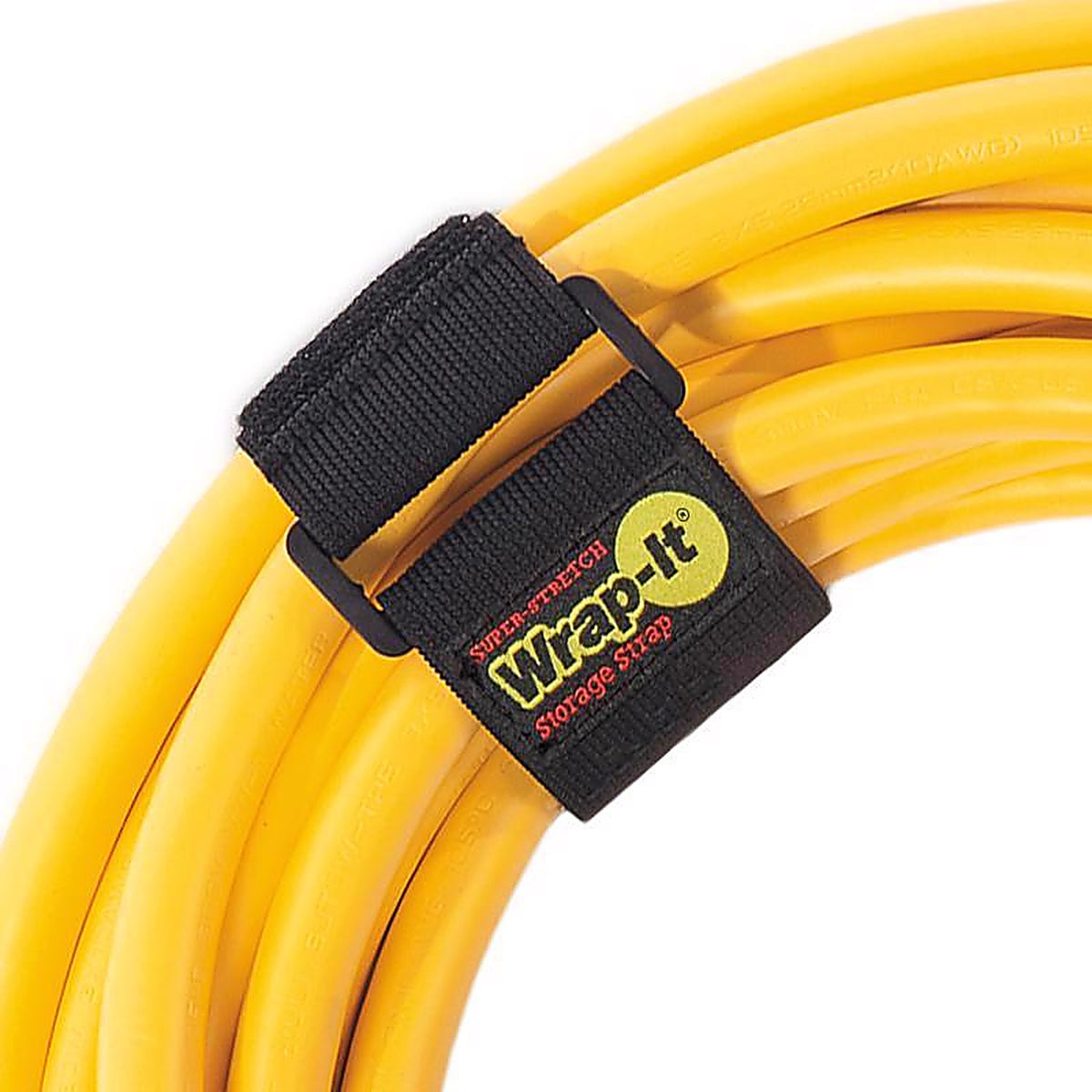 Wrap-It 704-12B Storage Super-Stretch 2 in. W x 12 in. L Black Stretch Storage Straps 10 lb. 4/Pack